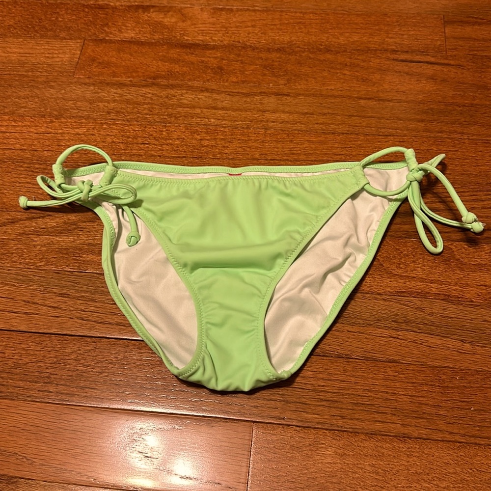 Victoria’s Secret Pastel Green Side Tie Bikini Bottom